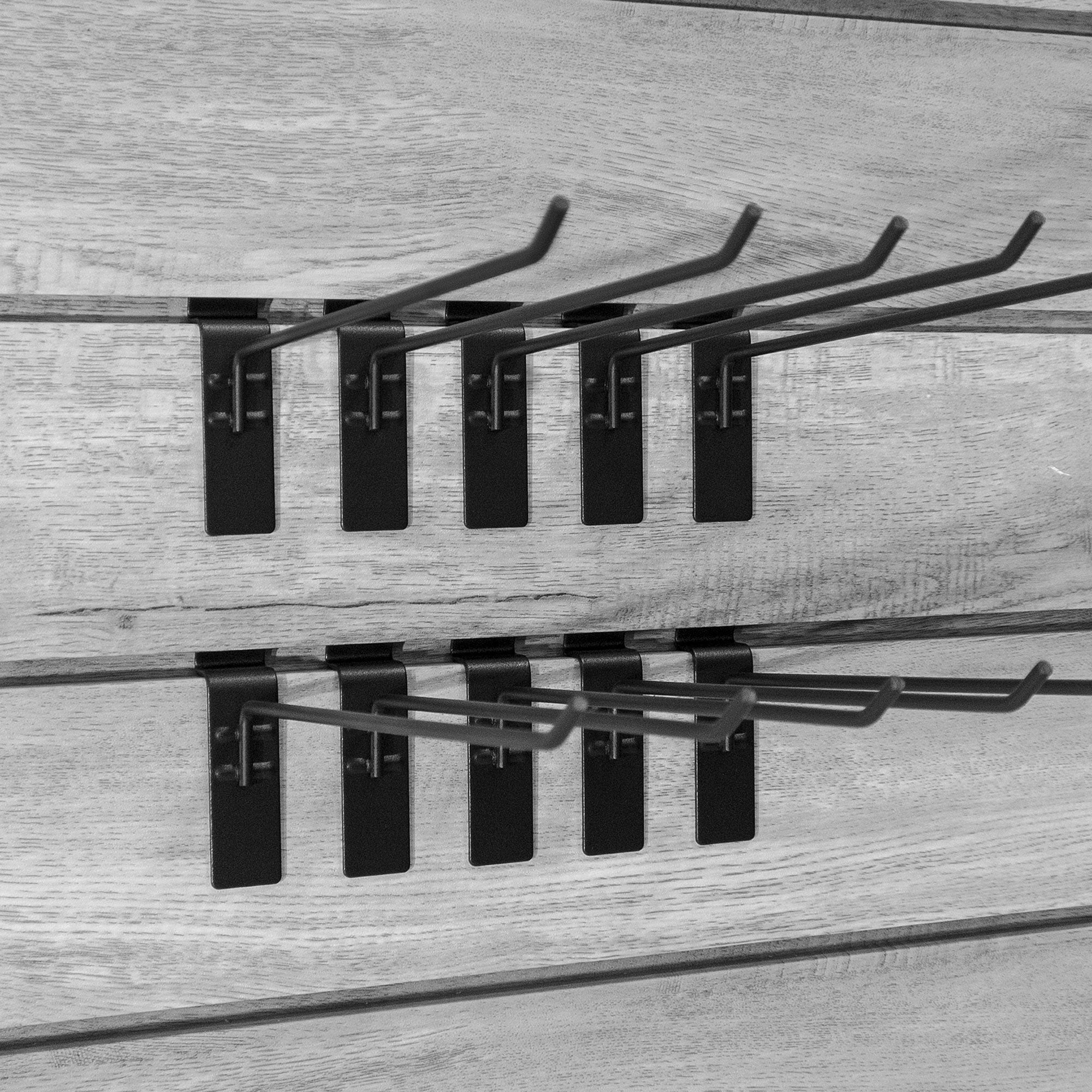 Proslat STEALTH 10 in Single Hook 10-Pack Slatwall Hook - Image 3