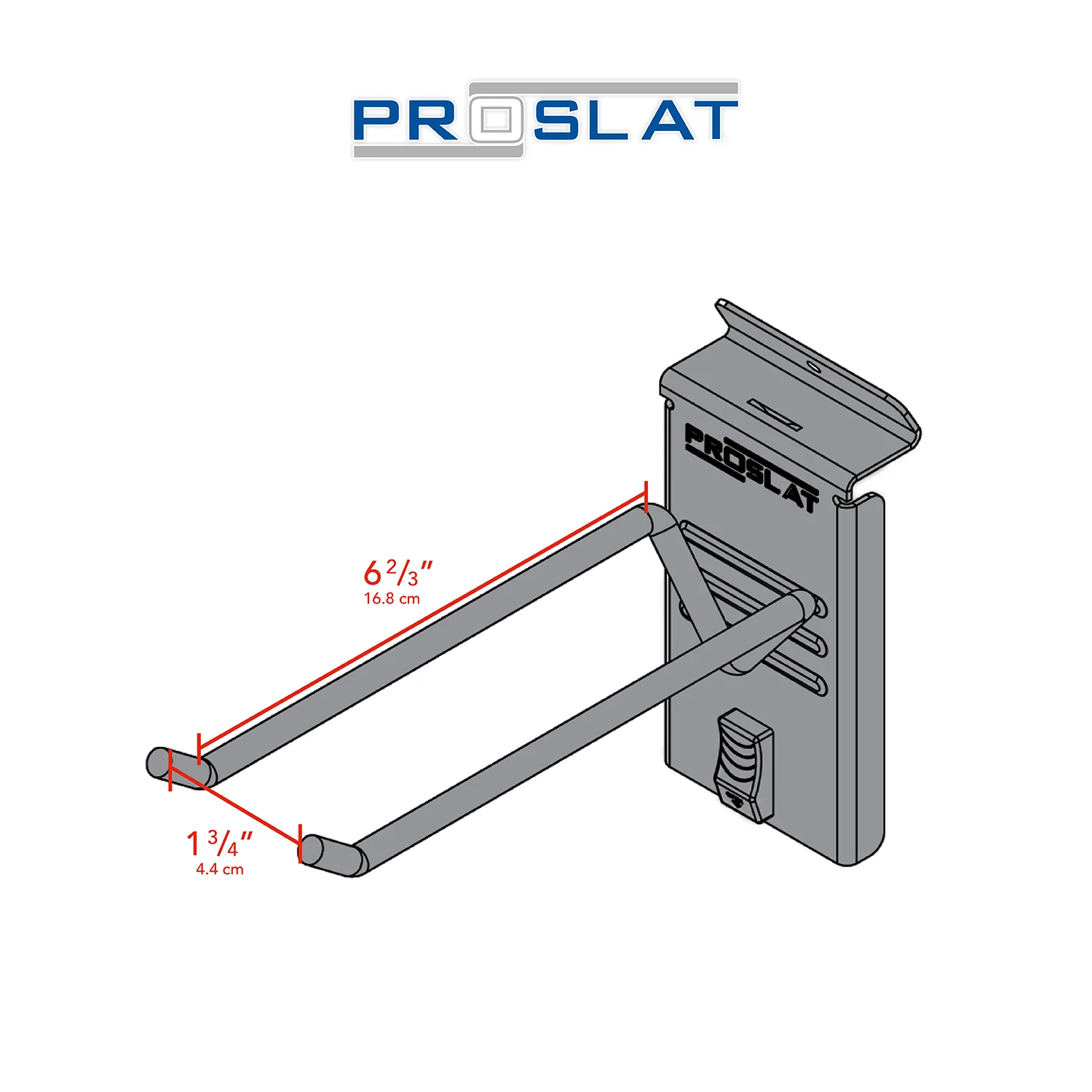 Proslat STEALTH 15-Piece Black Hook Kit for Garage Storage - Image 7