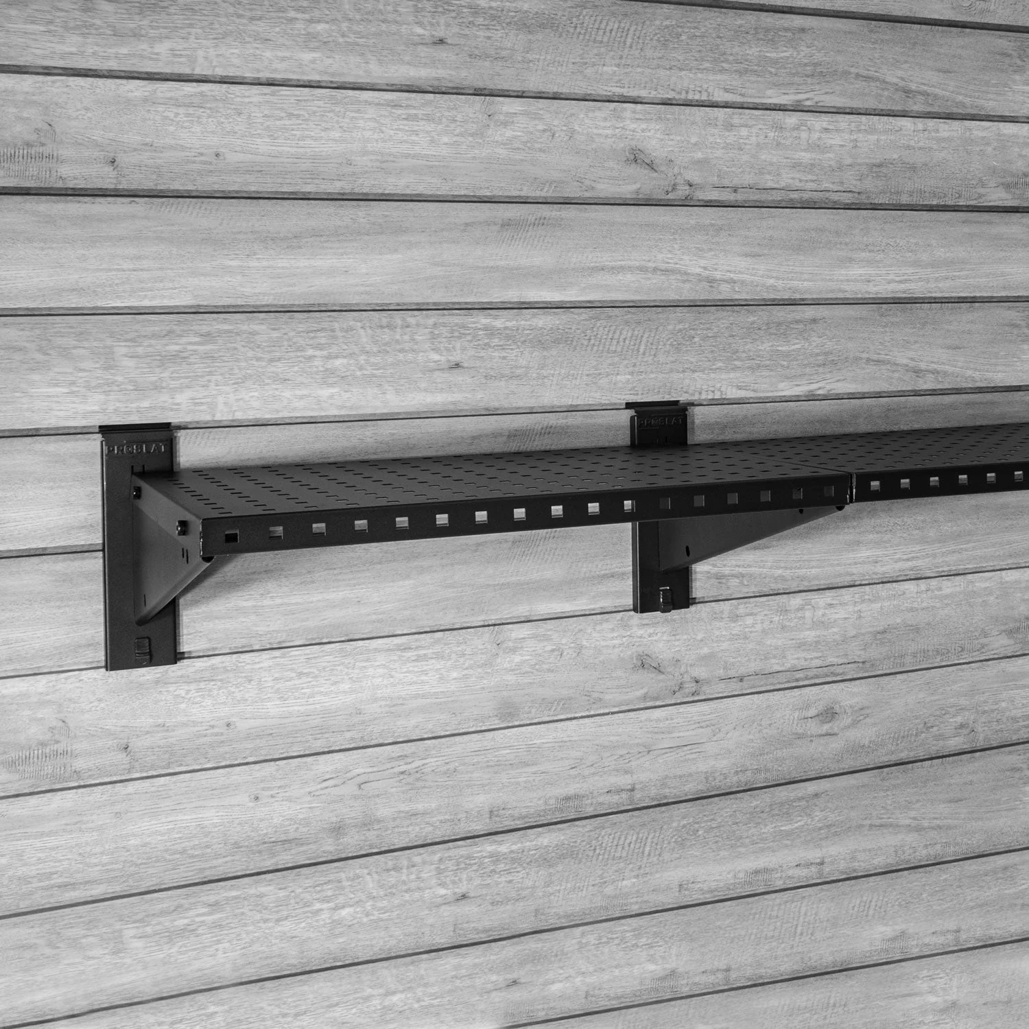 Proslat STEALTH 48 in Heavy Duty Metal Shelf Black Ventilated - Image 3