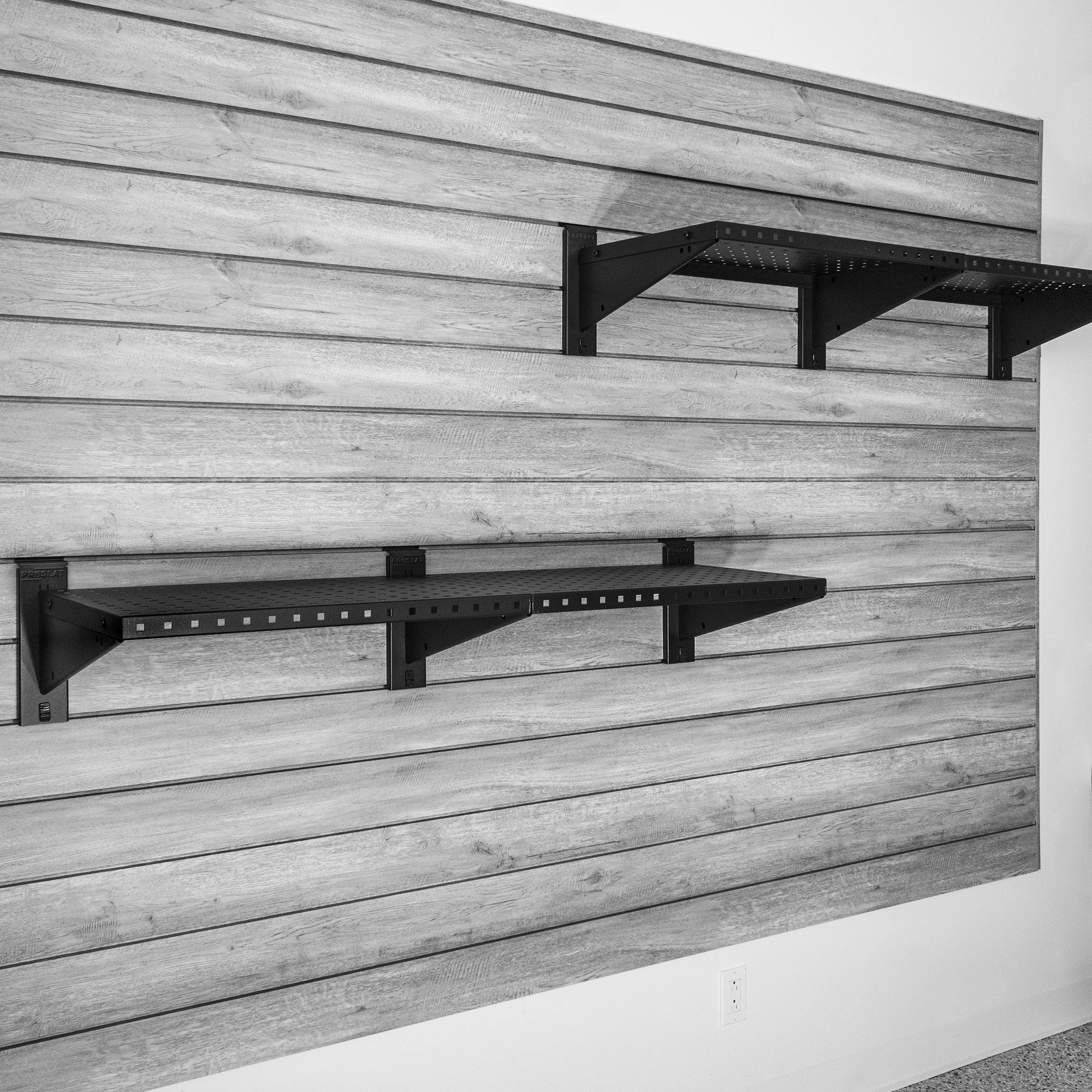 Proslat STEALTH 48 in. Heavy Duty Metal Shelves 2-Pack - Image 4