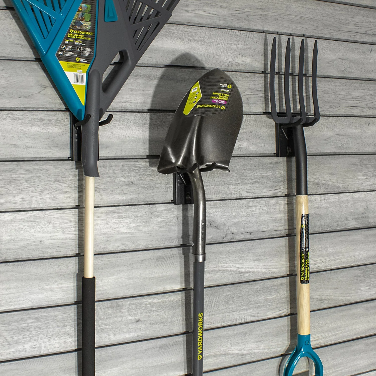 Proslat STEALTH Double 4 in. Hook 3-Pack Garage Storage Organizer - Image 2