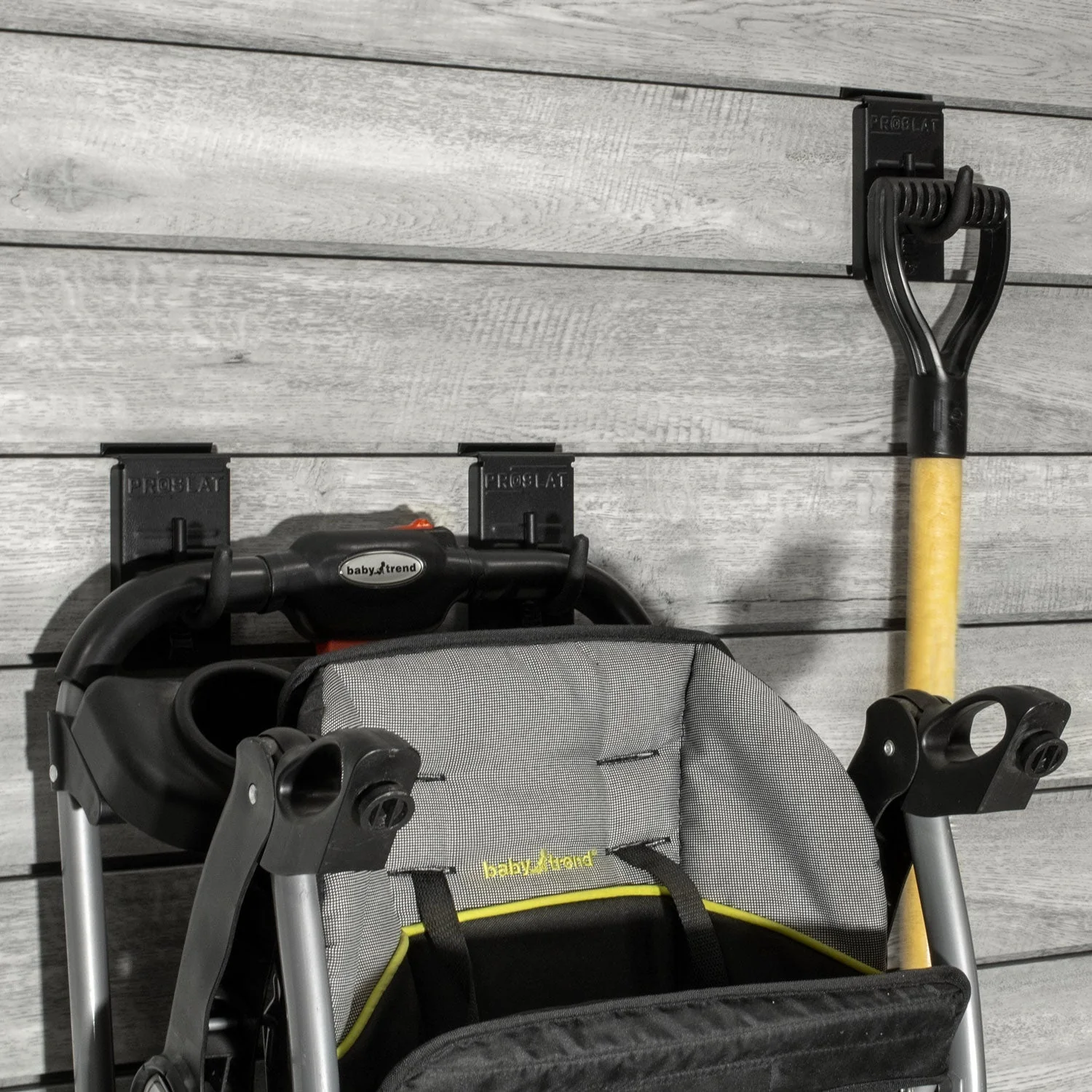 Proslat STEALTH Heavy Duty U Hook 3-Pack Black Steel Organizer - Image 4