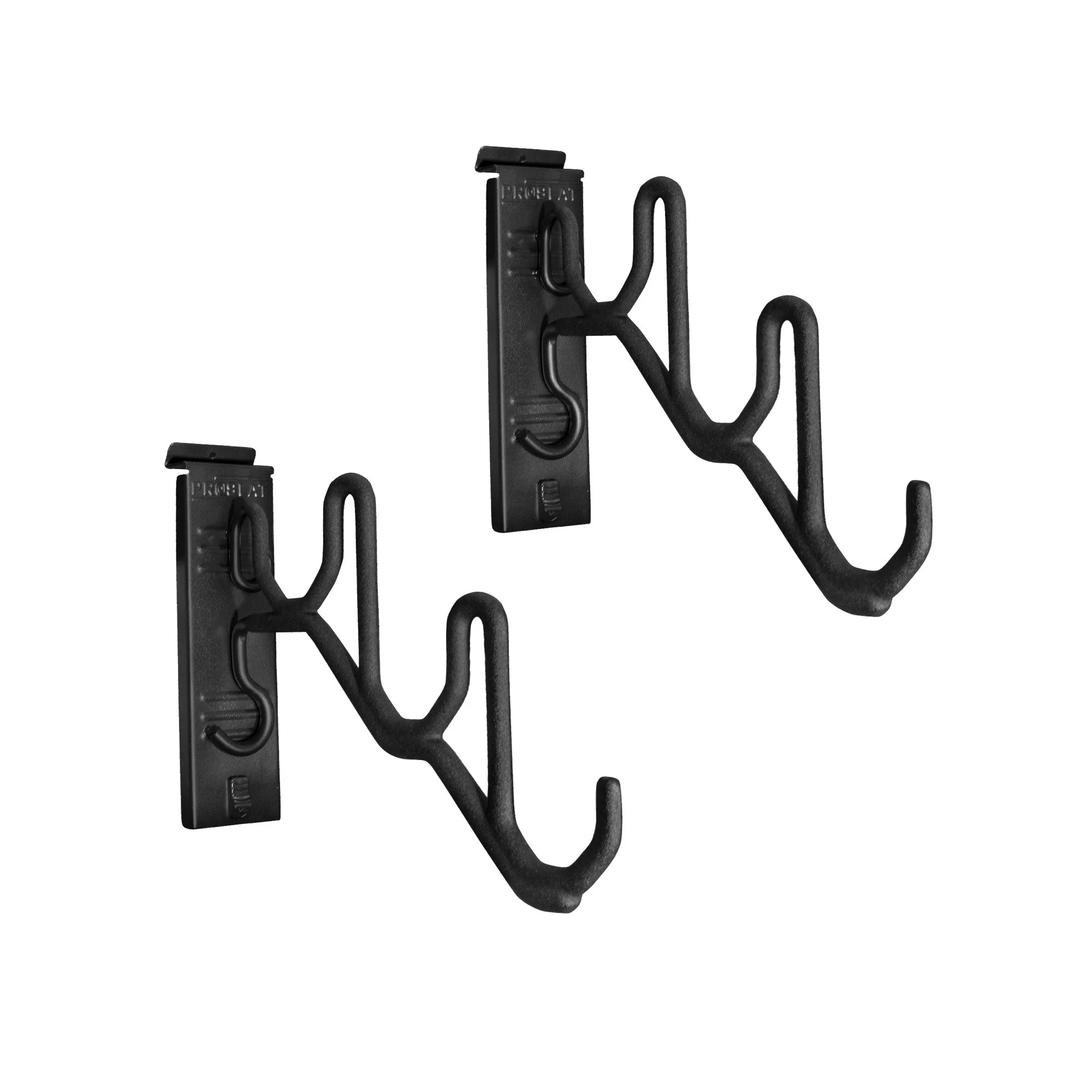 Proslat STEALTH Horizontal 3-Firearm Display Hook Set Black