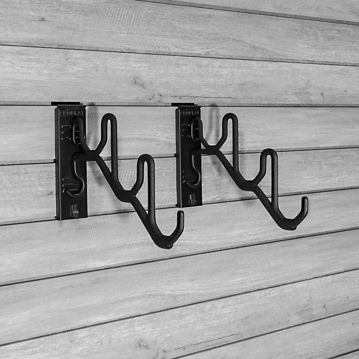 Proslat STEALTH Horizontal 3-Firearm Display Hook Set Black - Image 3