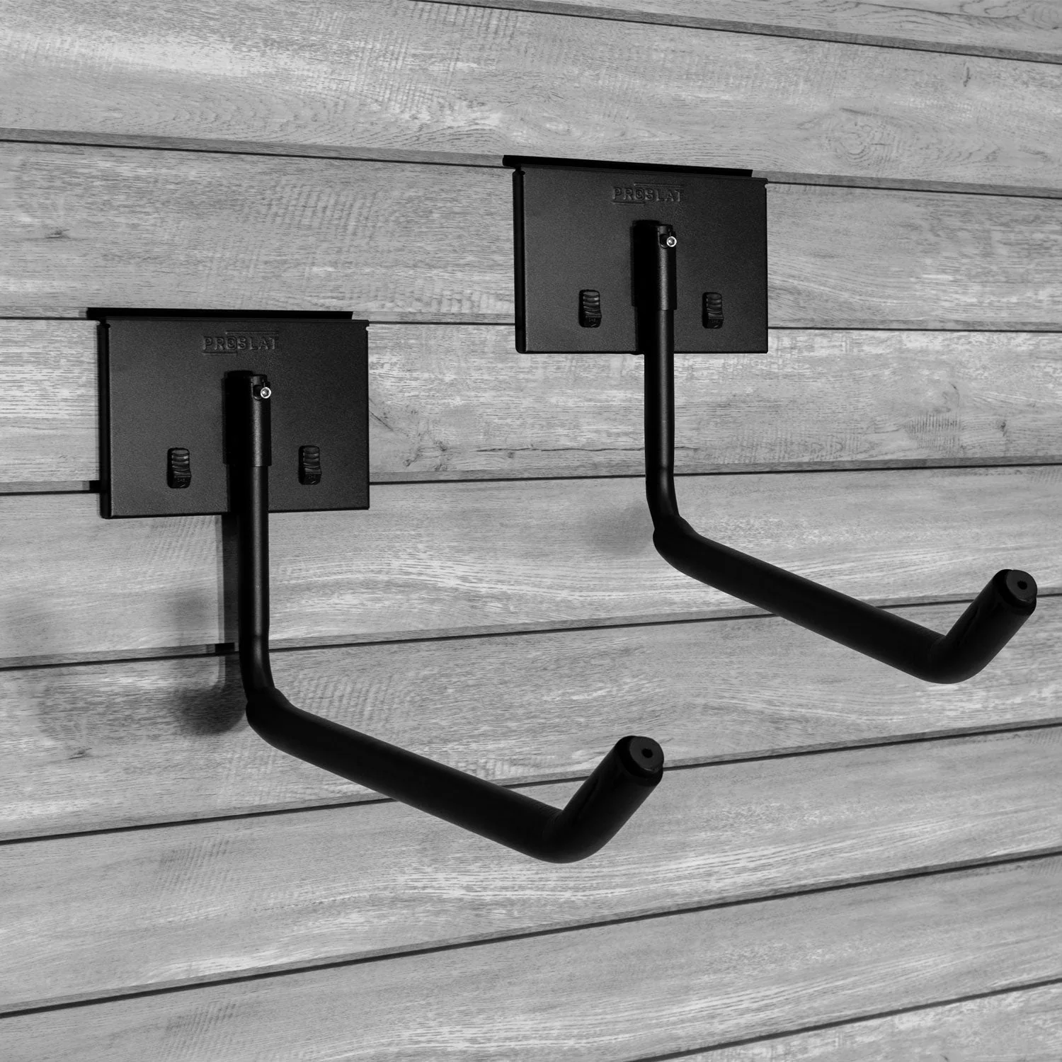Proslat STEALTH Kayak J-Hook Set for SlatWall Storage Black - Image 3