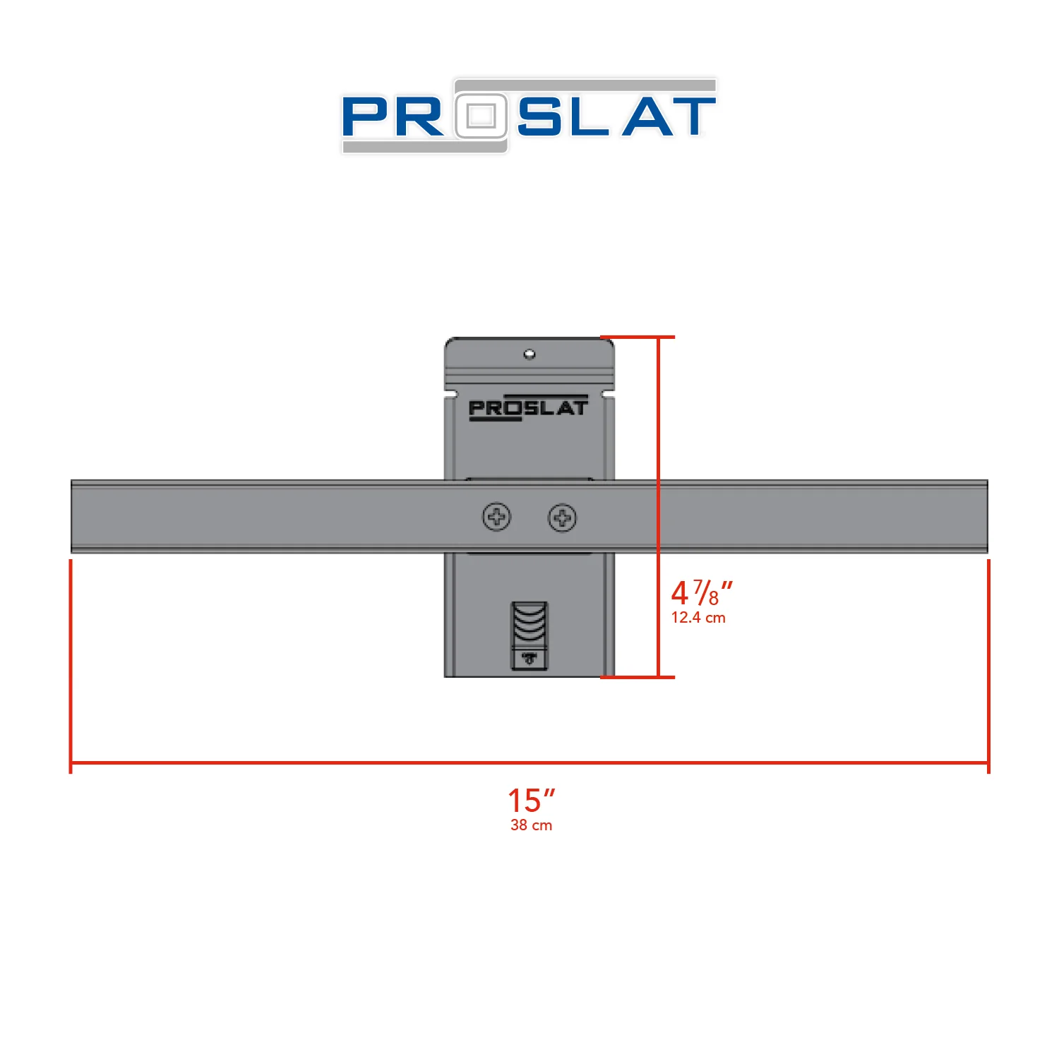 Proslat STEALTH Magnetic Tool Holder 2-Pack Black Wall Rack - Image 5