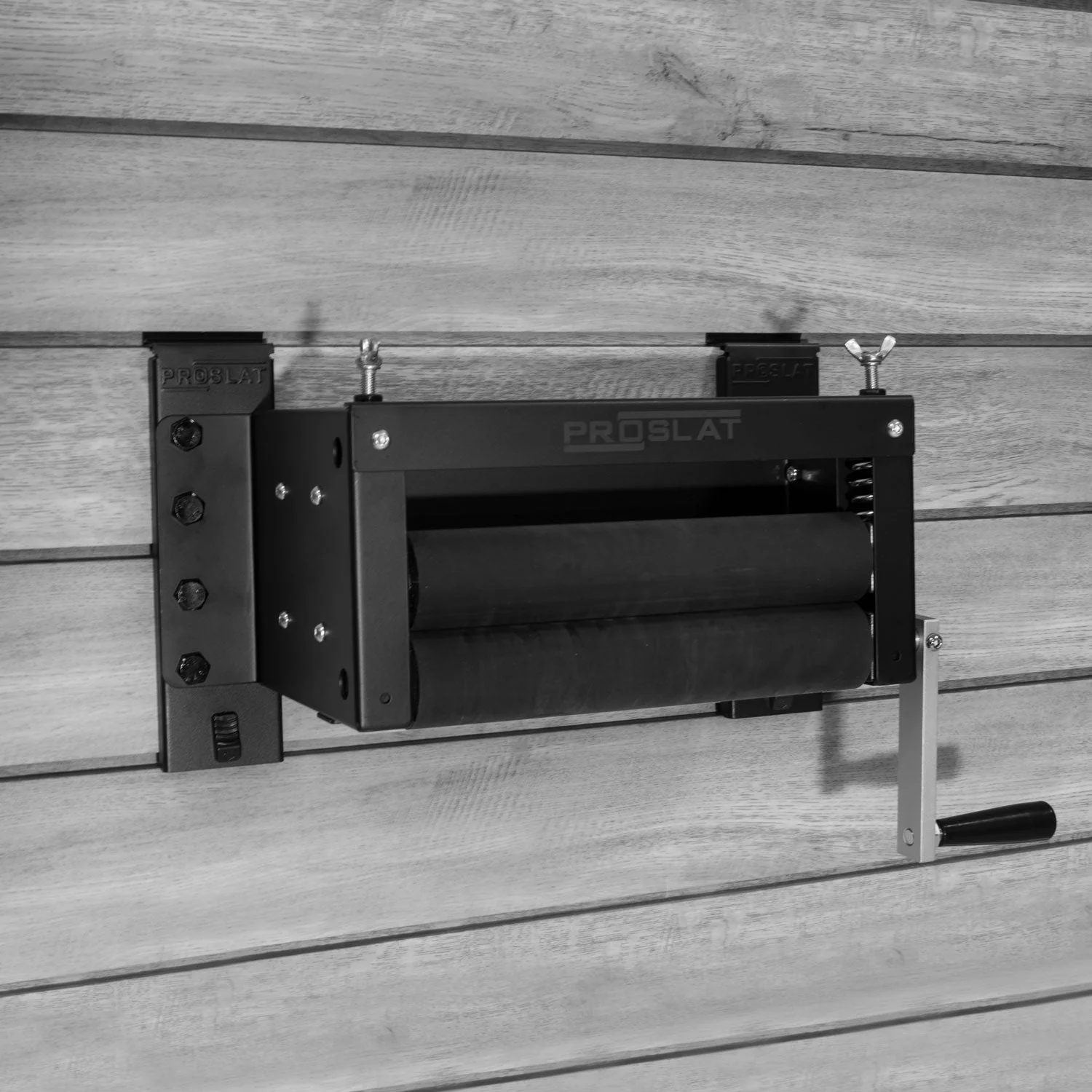 Proslat STEALTH Towel Wringer Hand-Crank for Slatwall Garages - Image 2