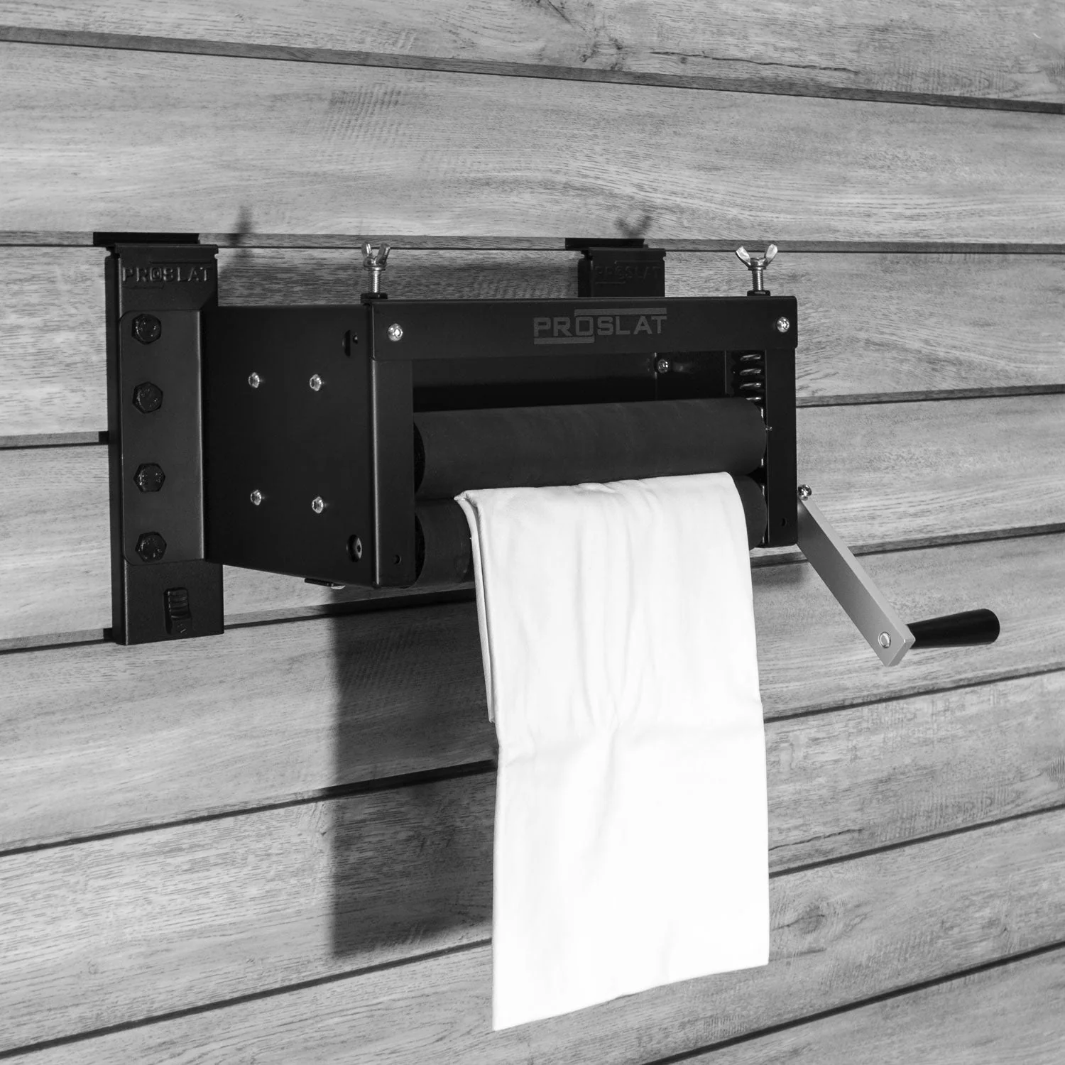 Proslat STEALTH Towel Wringer Hand-Crank for Slatwall Garages - Image 3