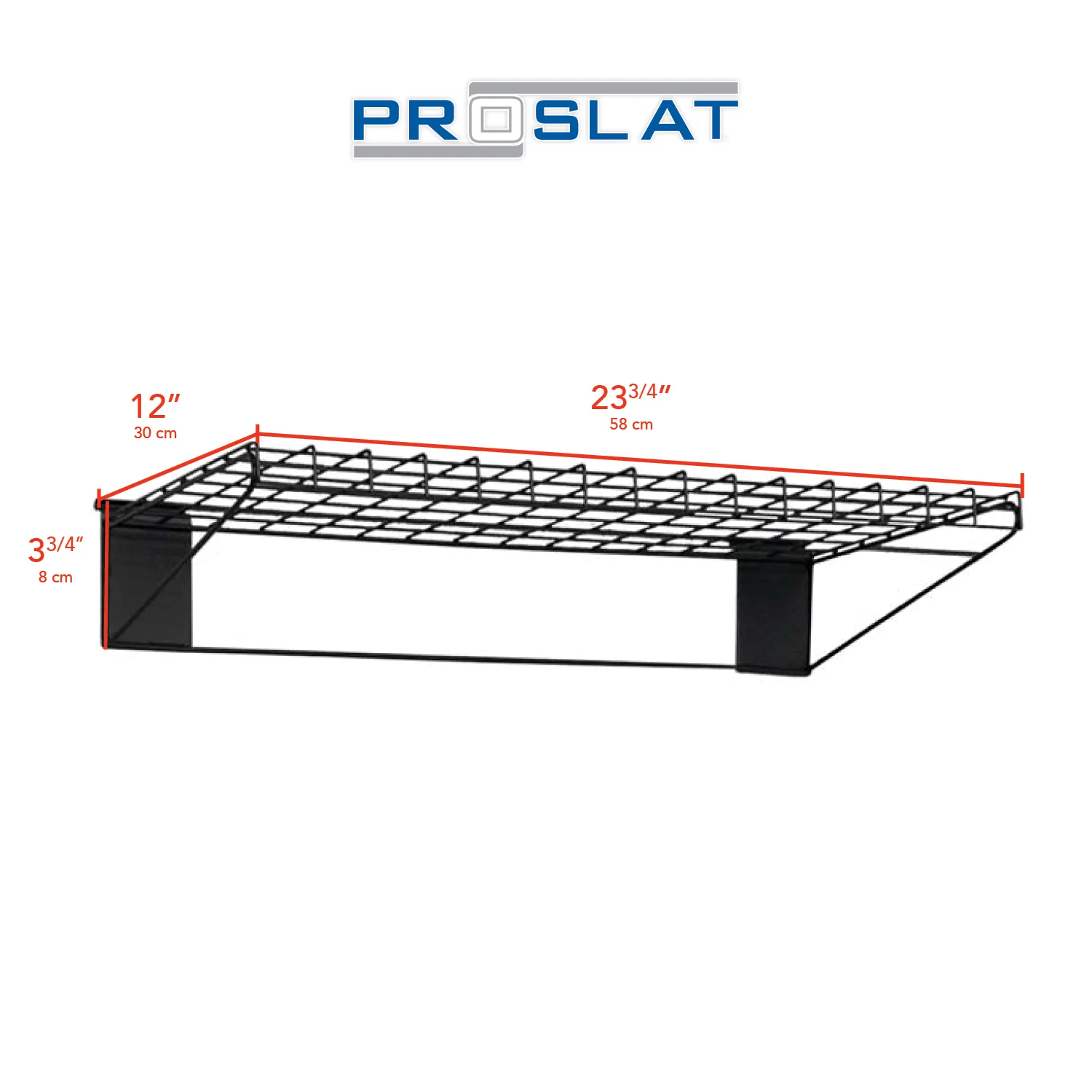 Proslat STEALTH Ultimate Bundle Kit 15 Hooks Metal Shelf Basket - Image 11