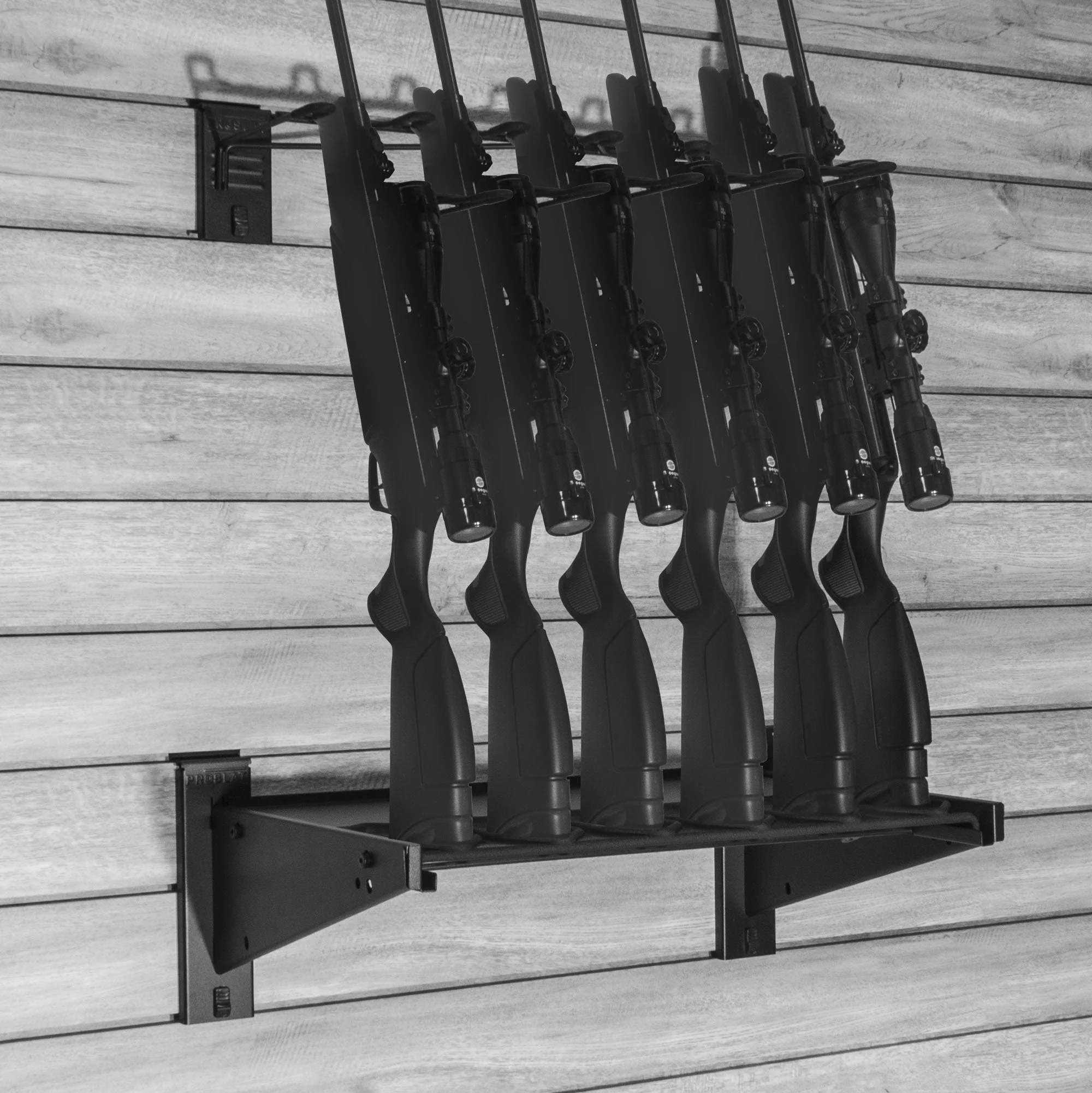 Proslat STEALTH Vertical 6-Firearm Display Hook with Shelf - Image 2