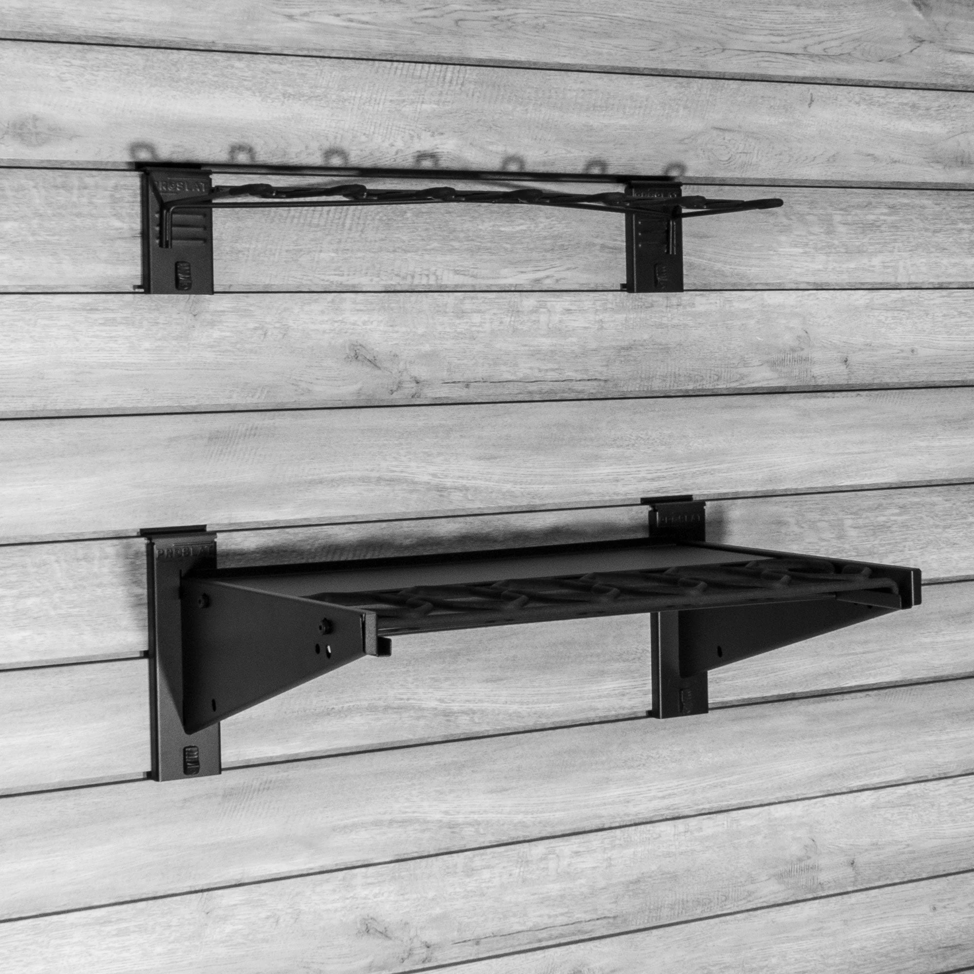 Proslat STEALTH Vertical 6-Firearm Display Hook with Shelf - Image 3