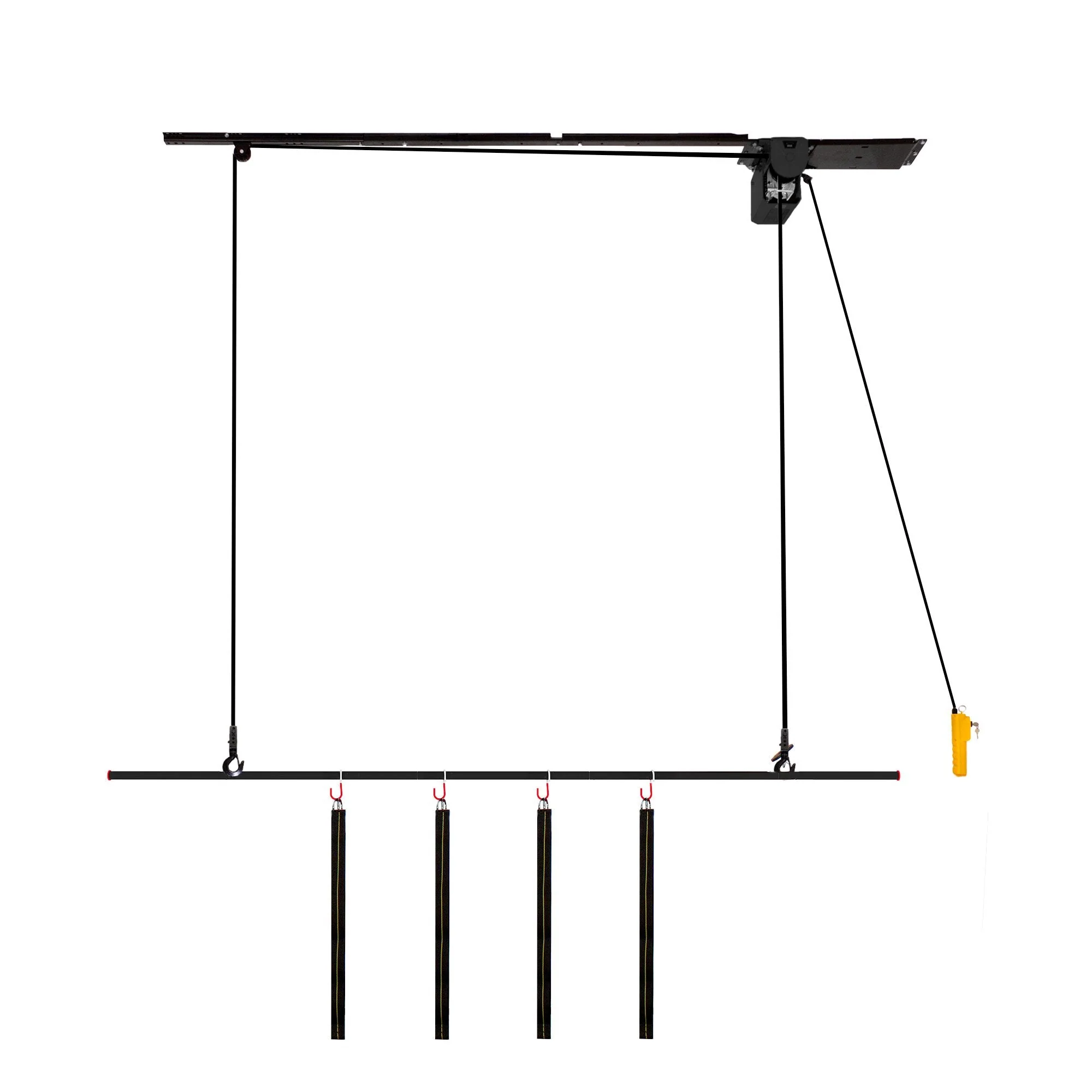 Proslat Garage Gator Dual Canoe & Kayak 220 lb Lift Kit - Image 9