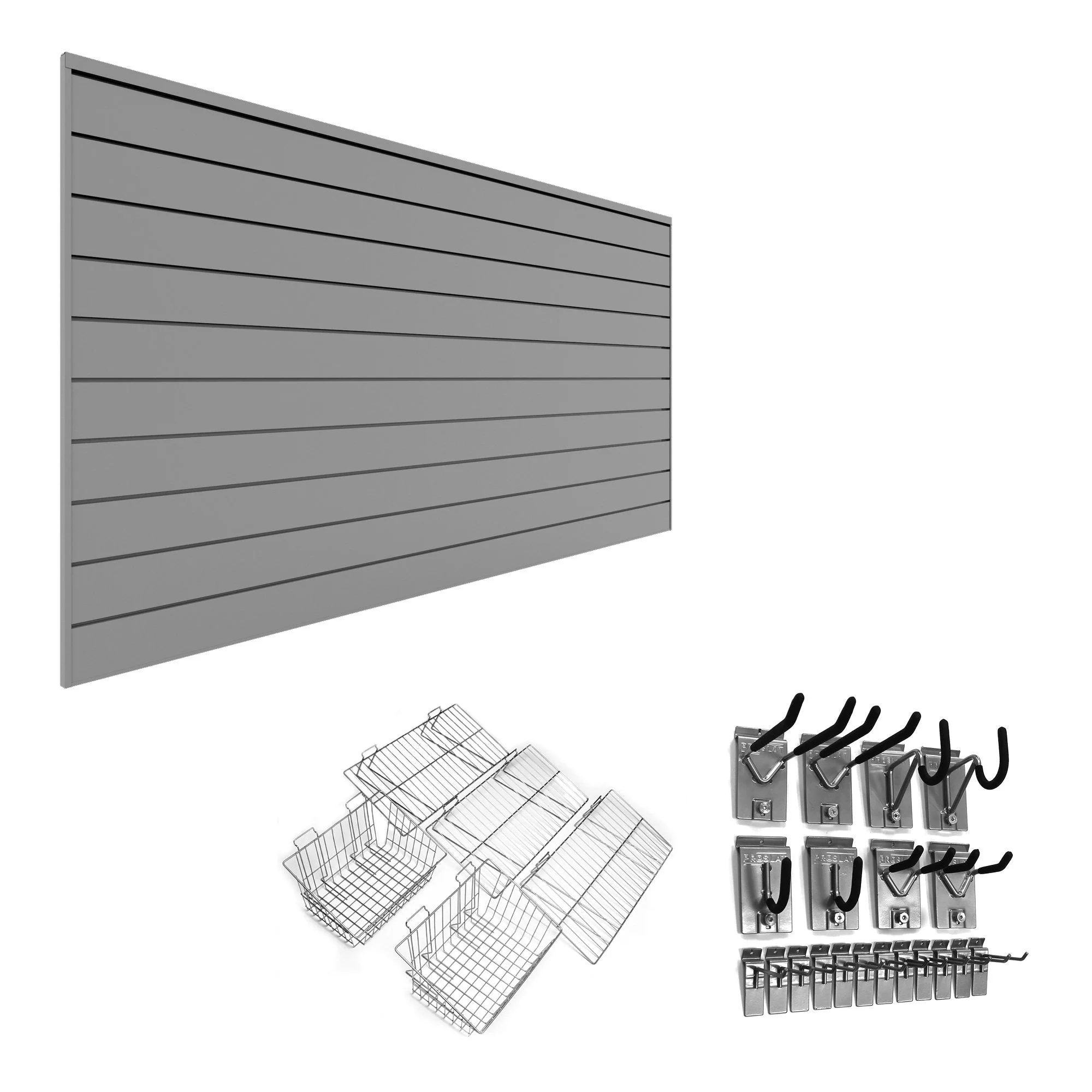 Proslat Ultimate 2 Slatwall Wall Storage Bundle (Different Colors Available) - Image 2