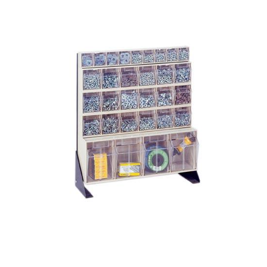 Quantum Clear Tip Out Bin Cabinet 24"H