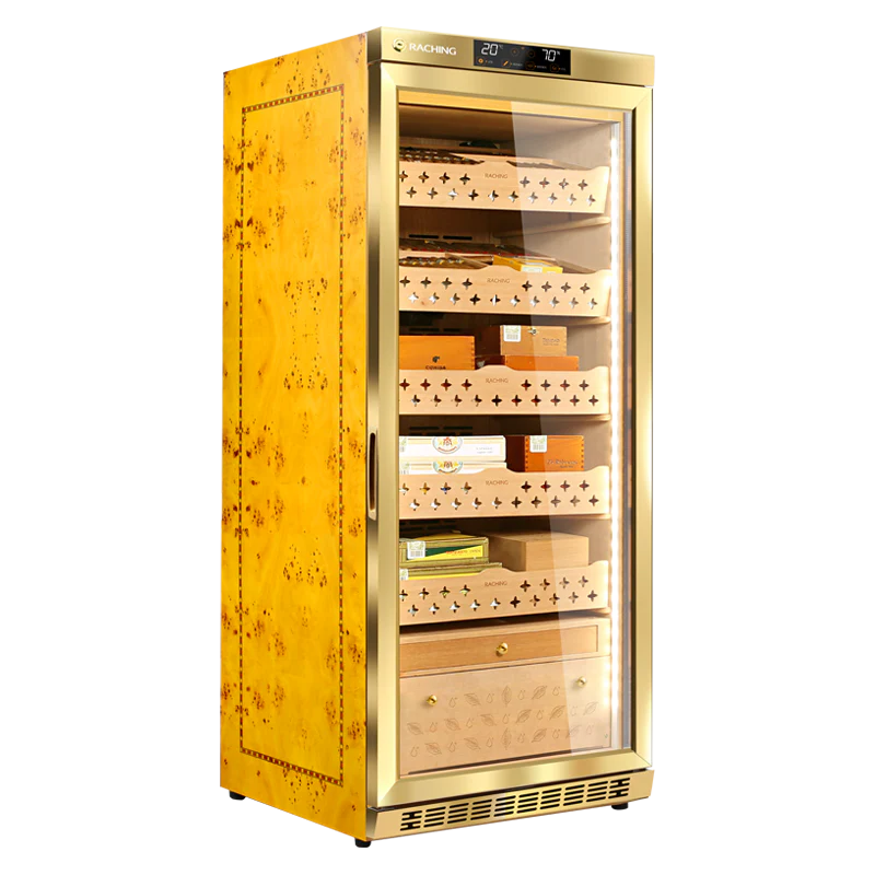 Raching MON1800A Precision Climate-Controlled Cigar Humidor Cabinet, 900-Capacity - Image 3