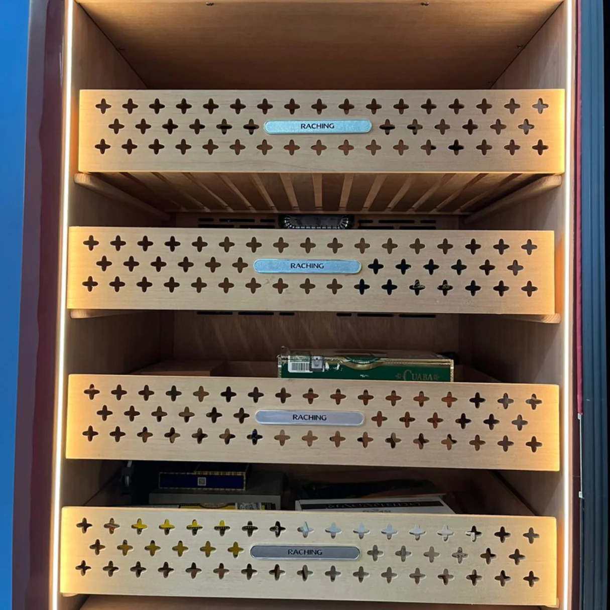 Raching RR980 Reserva RR Series Electric Cigar Humidor Cabinet 3000-Cigar - Image 11
