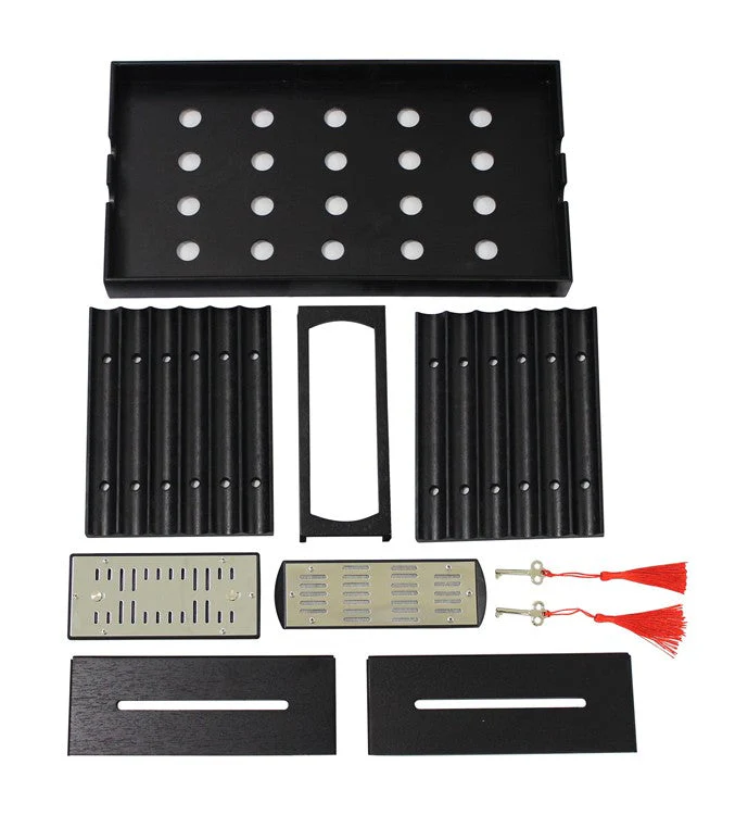 Prestige Import Group Raven Black Lacquer Humidor 120-Cigar Capacity Digital Hygrometer - Image 7