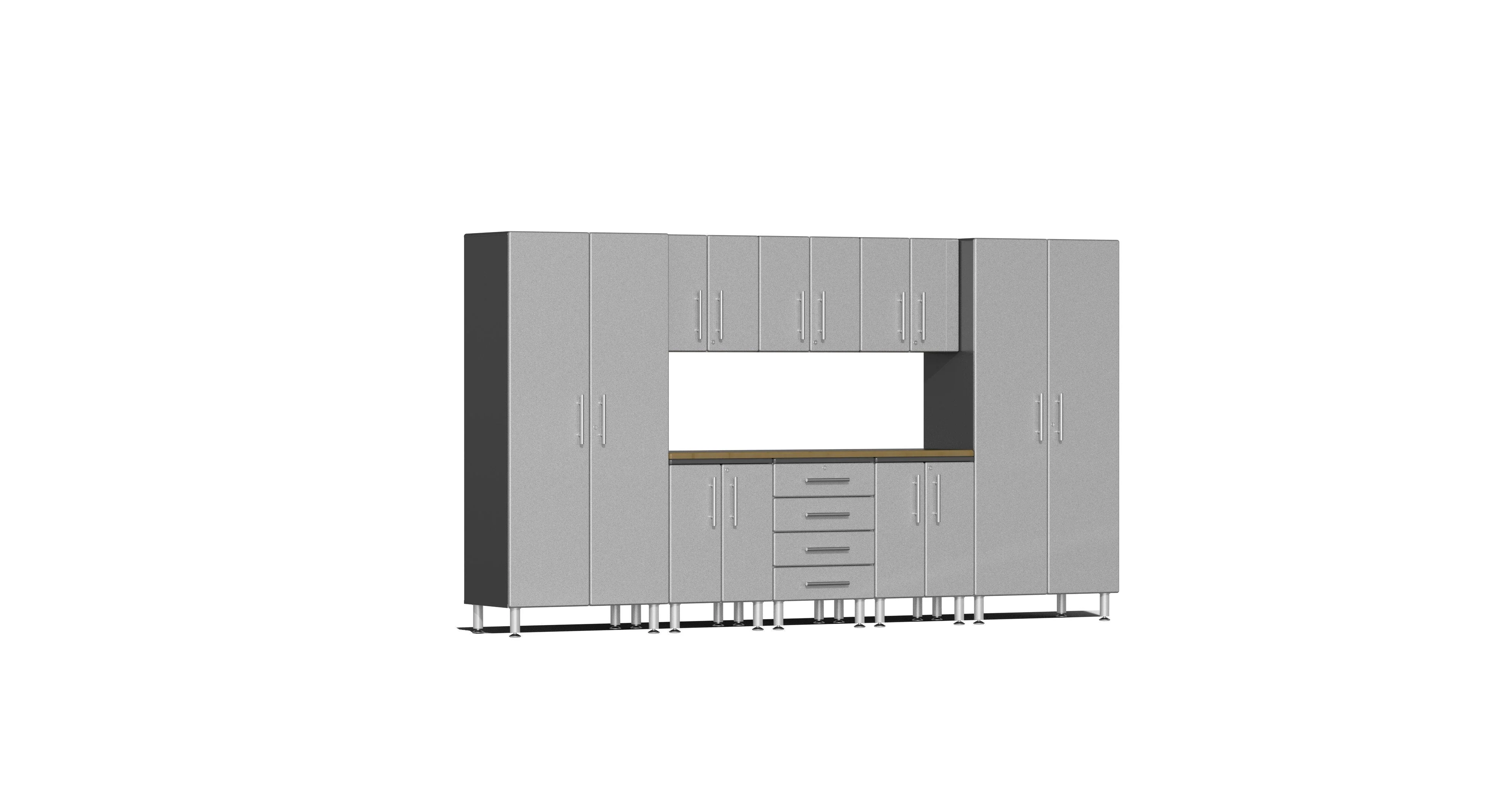 Ulti-MATE Garage 2.0 Series 9-Piece Kit with Worktop - UG23092S (Receive a FREE GearTrack with 5-Hooks - GAGP42GBEY)