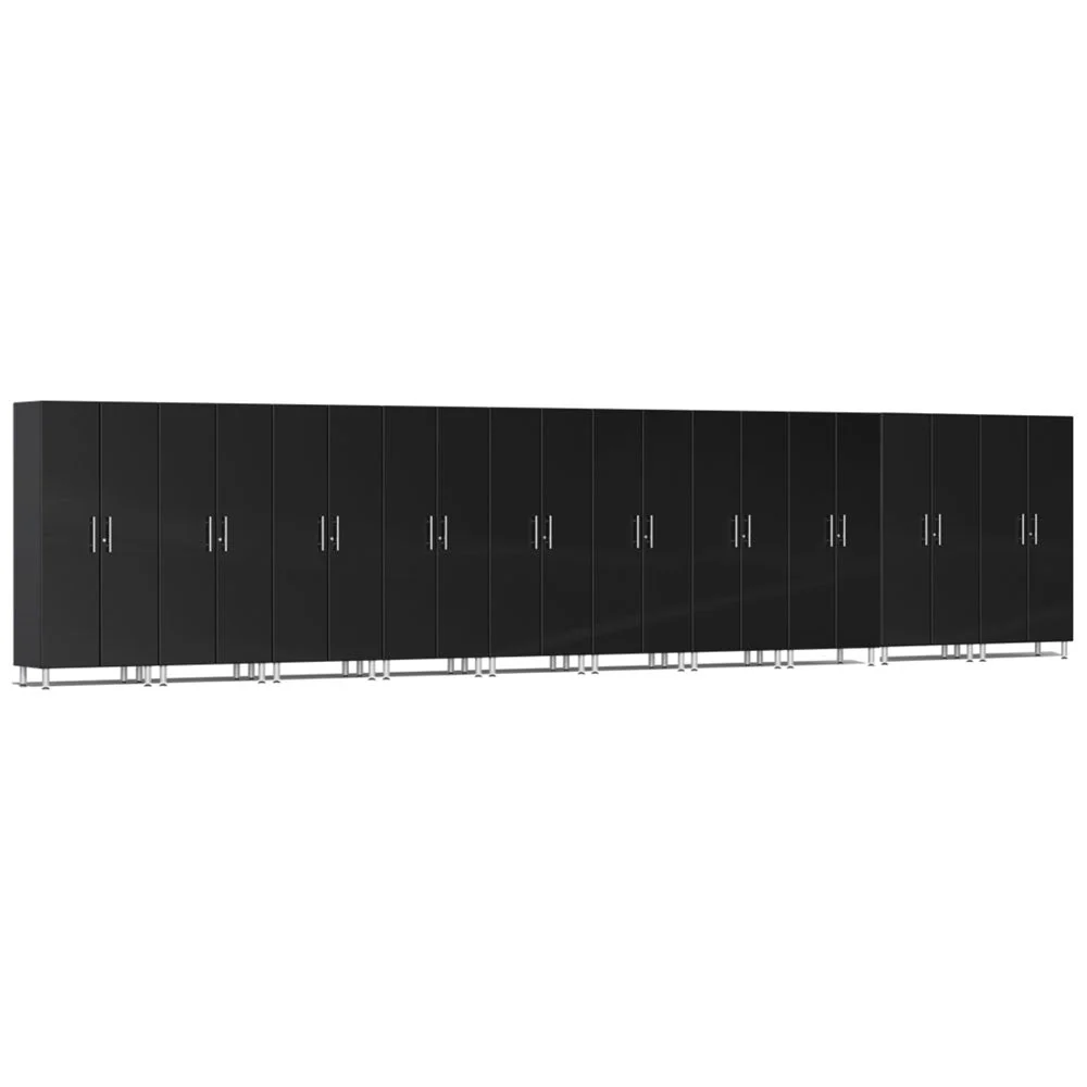 Ulti-MATE Garage 2.0 Series Black Metallic 10-Piece Tall Cabinet Set