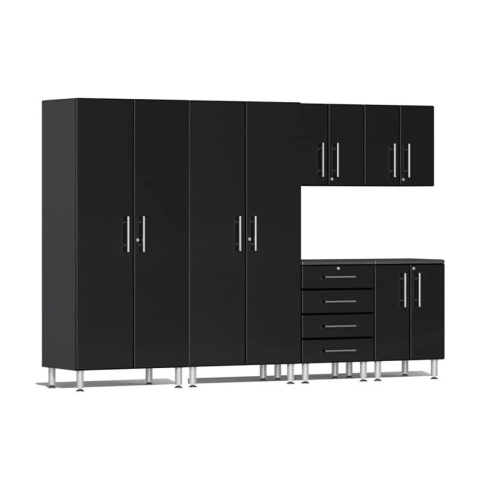 Ulti-MATE Garage 2.0 Series Black Metallic 6-Piece Kit