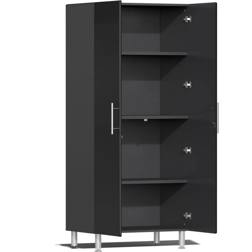 Ulti-MATE Garage 2.0 Series Black Metallic 6 Piece Kit with Workstation - Image 2