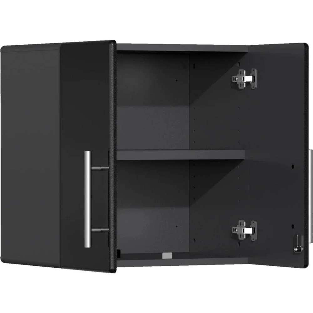 Ulti-MATE Garage 2.0 Series Black Metallic 6-Piece Wall Cabinet Set - Image 2