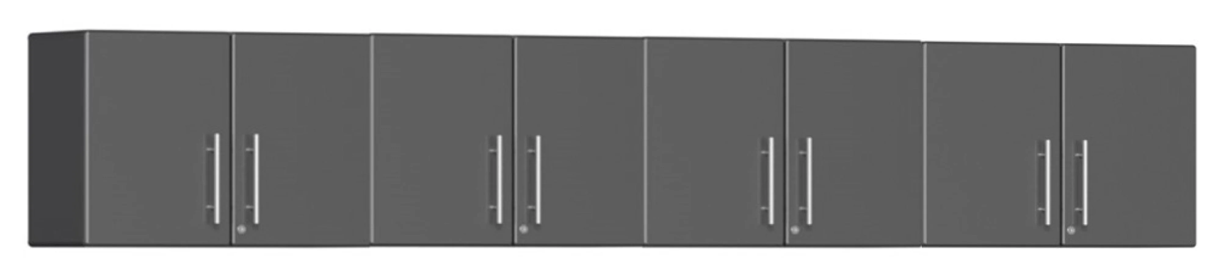 Ulti-MATE Garage 2.0 Series Gray 4-Piece Oversized Partitioned Wall Cabinet Kit - UG23040G