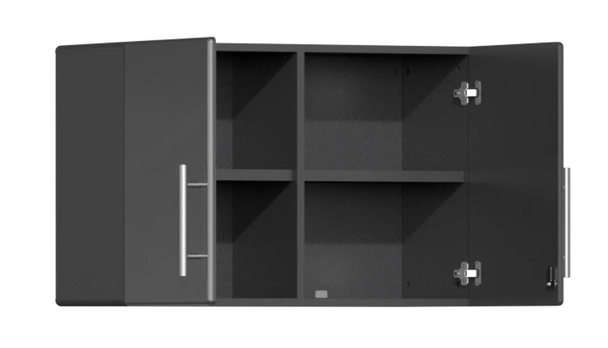 Ulti-MATE Garage 2.0 Series Gray 4-Piece Oversized Partitioned Wall Cabinet Kit - UG23040G - Image 2