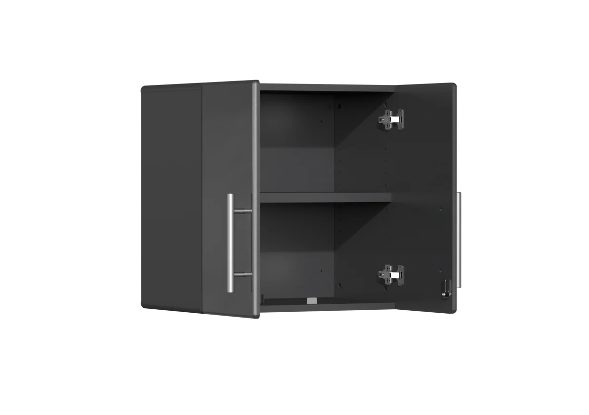 Ulti-MATE Garage 2.0 Series Grey 8-Piece Kit with Bamboo Worktop - UG28082G - Image 4
