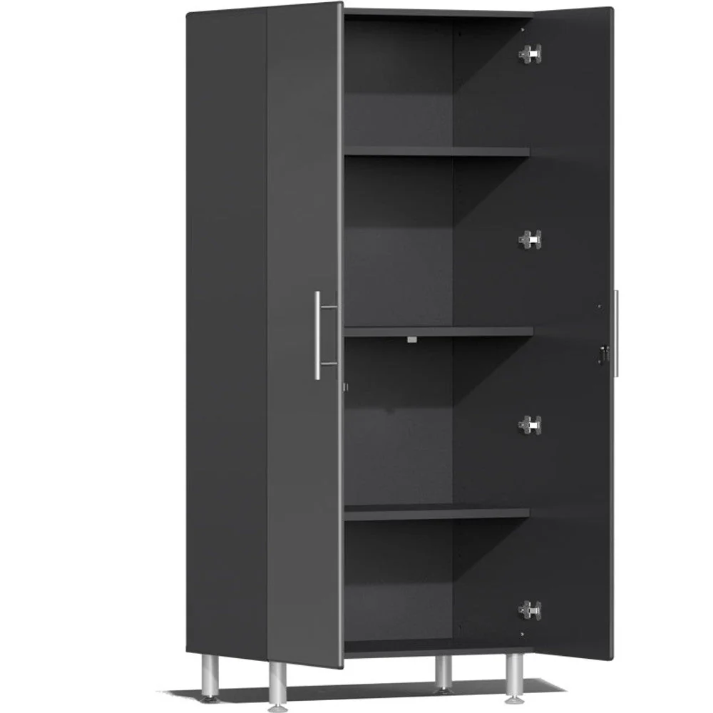 Ulti-MATE Garage 2.0 Series Grey Metallic 11 Piece Kit with Workstation - Image 2