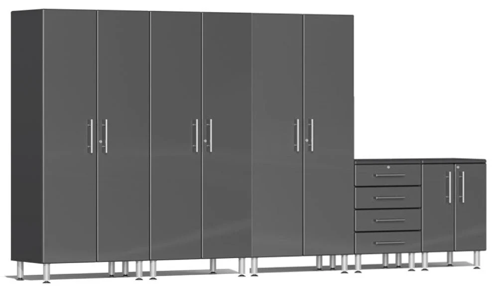 Ulti-MATE Garage 2.0 Series Grey Metallic 5-Piece Set