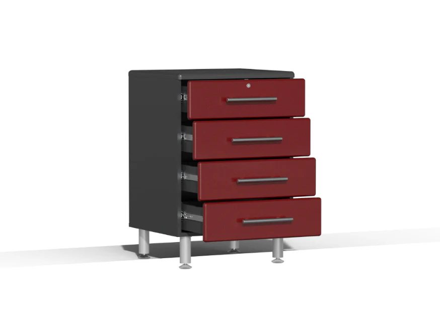 Ulti-MATE Garage 2.0 Series Red 4-Piece Set - UG25041R - Image 4