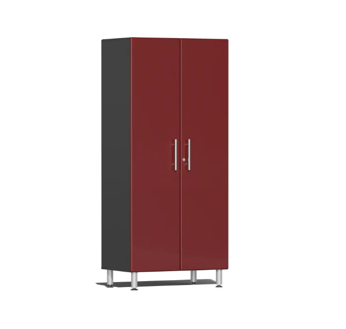 Ulti-MATE Garage 2.0 Series Red 8-Piece Kit with Bamboo Worktop - UG29082R - Image 2
