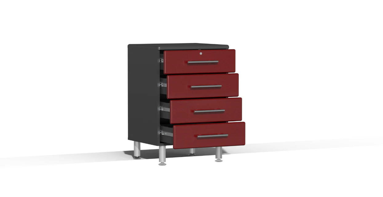 Ulti-MATE Garage 2.0 Series Red 9-Piece Kit with Worktop - UG28092R - Image 5