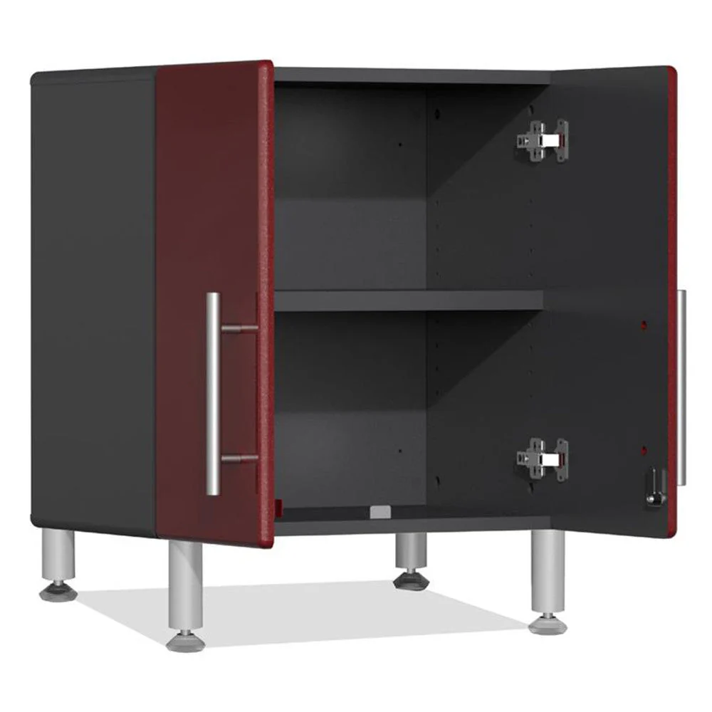 Ulti-MATE Garage 2.0 Series Red Metallic 2-Door All-Purpose Base Cabinet - Image 3