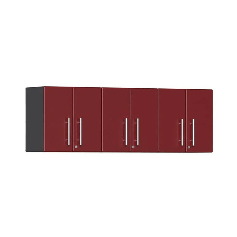 Ulti-MATE Garage 2.0 Series Red Metallic 3-Piece Wall Cabinet Kit