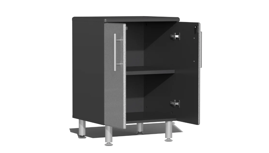 Ulti-MATE Garage 2.0 Series Silver 3-Piece Door Base Cabinet Set - UG28030S - Image 2
