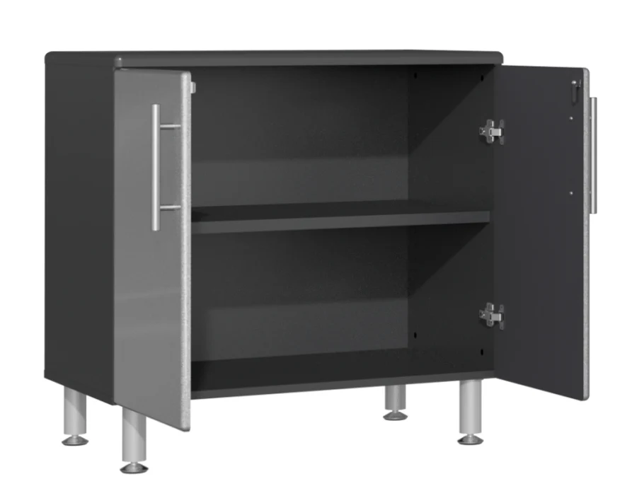 Ulti-MATE Garage 2.0 Series Silver 3-Piece Jumbo Base Cabinet Set - UG20030S - Image 2