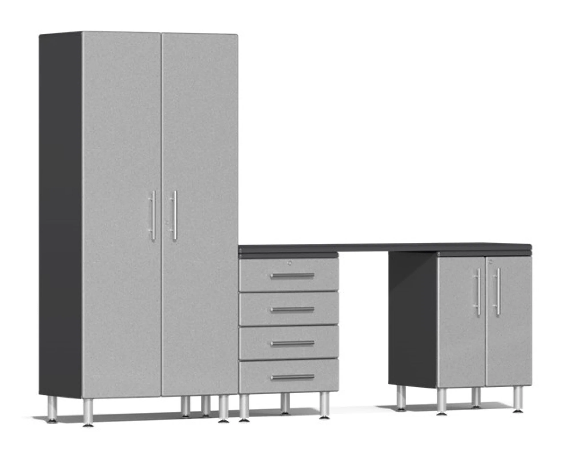 Ulti-MATE Garage 2.0 Series Silver 4-Piece Set - UG25041S