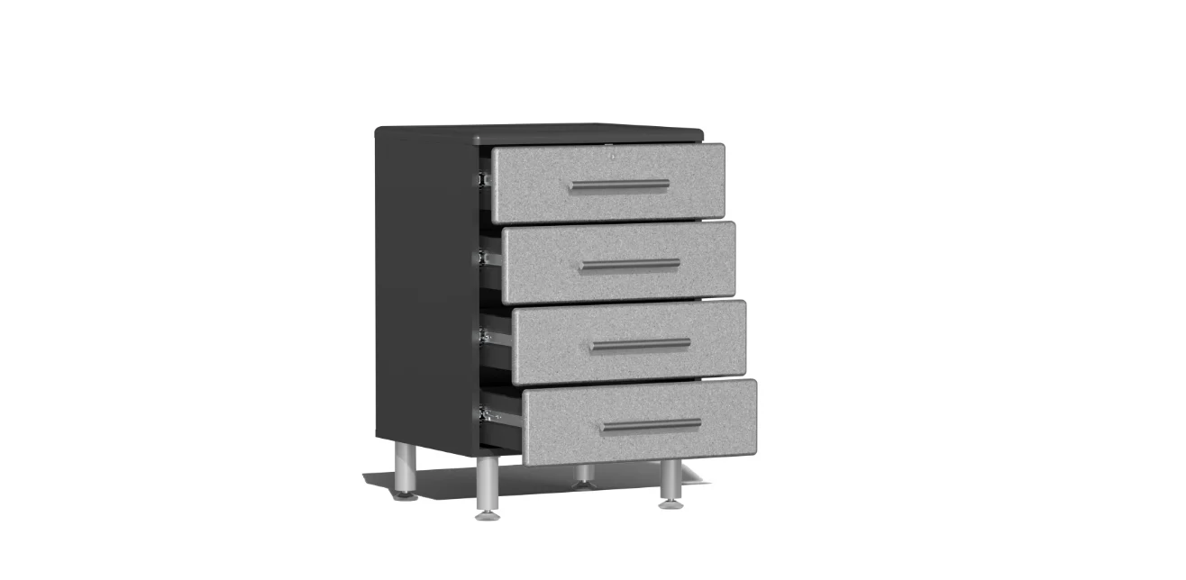 Ulti-MATE Garage 2.0 Series Silver 4-Piece Workstation Kit - UG20042S - Image 2