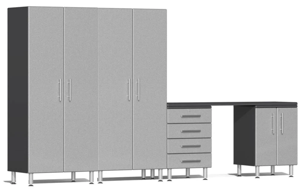Ulti-MATE Garage 2.0 Series Silver Metallic 5 Piece Kit