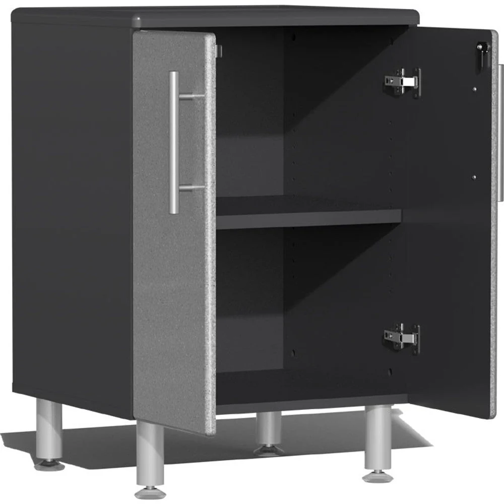 Ulti-MATE Garage 2.0 Series Silver Metallic 5-Piece Kit with Bamboo Top - Image 4