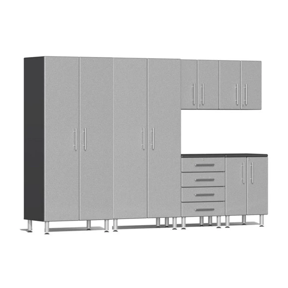 Ulti-MATE Garage 2.0 Series Silver Metallic 6-Piece Kit