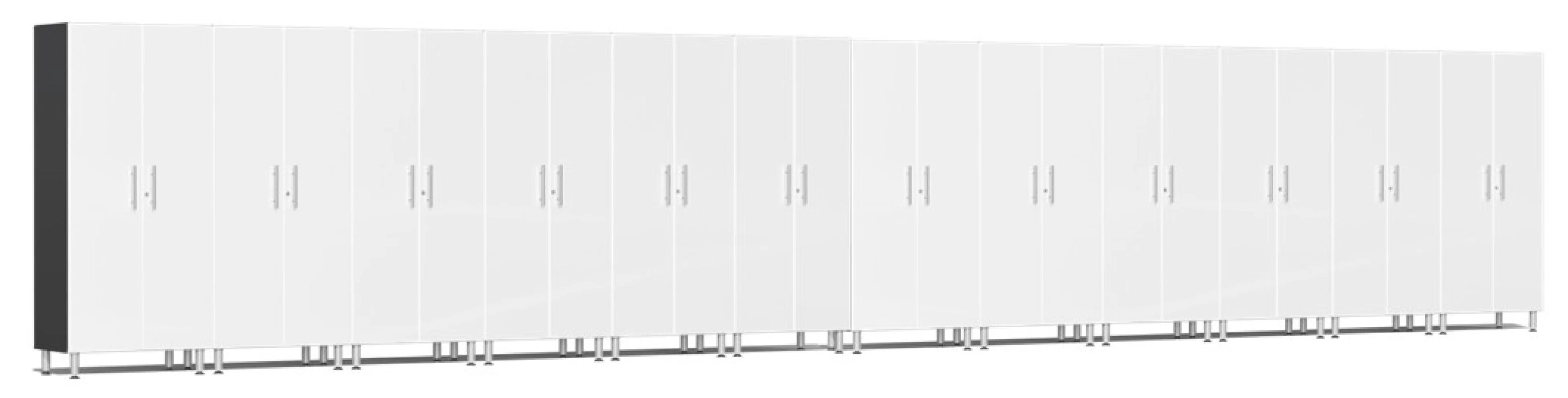 Ulti-MATE Garage 2.0 Series White 12-Piece Tall Cabinet Set - UG26120W