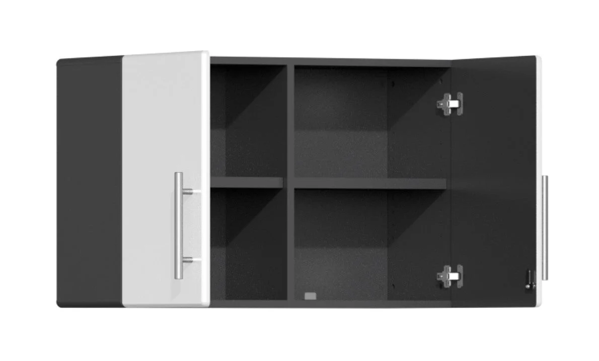 Ulti-MATE Garage 2.0 Series White 4-Piece Oversized Partitioned Wall Cabinet Kit - UG23040W - Image 2