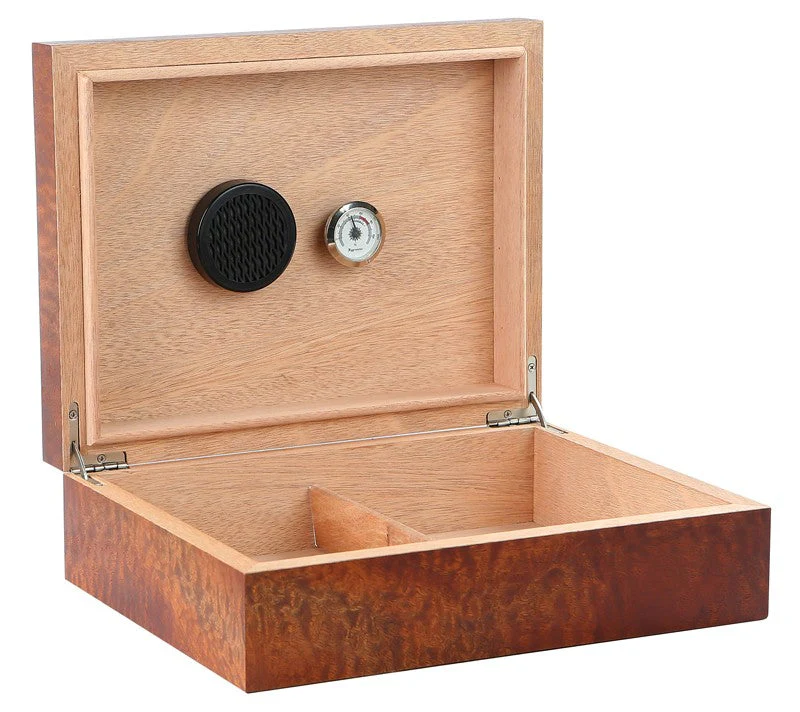 Prestige Import Group Vizcaya Spanish Cedar Lined Desktop Humidor with Hygrometer - Image 4