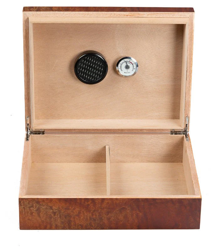 Prestige Import Group Vizcaya Spanish Cedar Lined Desktop Humidor with Hygrometer - Image 5