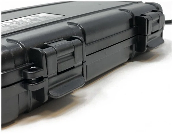 Prestige Import Group Waterproof Travel Humidor Case for 5 Cigars with ABS Shell - Image 3
